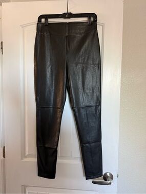 Express Black Faux Leather Leggings